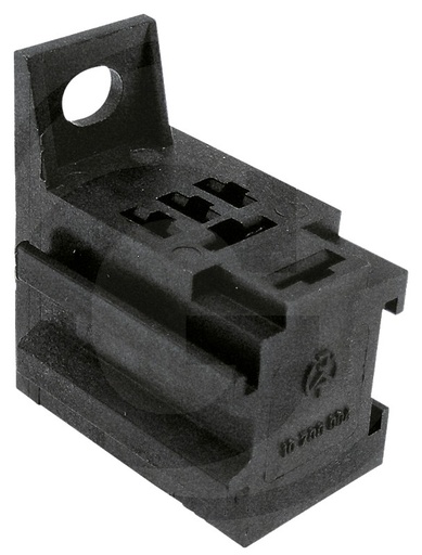 [AMAT3-160611] Carcasă plug-in Manșon fișă plată cu 5 pini, 2 x 6,3 + 3 x 4,8 mm, suport pentru mini-relee
