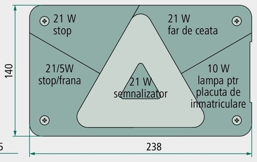 [AMAT3-159039] ASPÖCK Spot - stânga