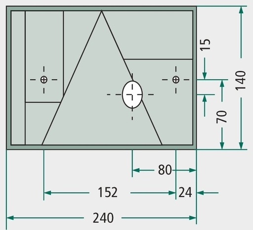 [AMAT3-159086] ASPÖCK Lampă stop spate "MULTIPOINT I" - conexiune tip baionetă cu 5 pini și lampă marșarier