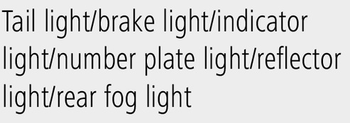 [AMAT3-159093] ASPÖCK Lampă stop spate "MULTIPOINT II" - stânga, cu baionetă cu 5 pini, lumină de ceață spate și lumină inferioară pent