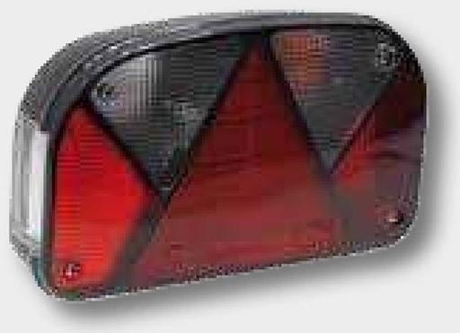 [AMAT3-159094] ASPÖCK Lampă stop spate "MULTIPOINT II" - Cu racord tip baionetă cu 5 pini