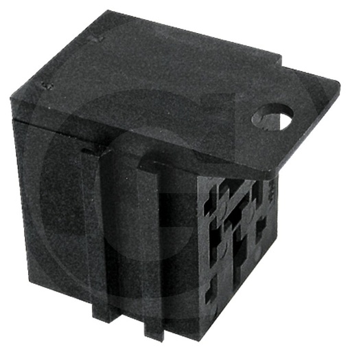 [AMAT3-160761] Carcasă plug-in Manson fisa plată cu 9 pini, 4 x 2,8 - 3 x 6,3 + 2 x 9,5 mm, cu suport