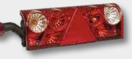 [AMAT3-159120] ASPÖCK Lampă stop spate "ECOPOINT I" - stânga, conexiune ASS2 cu 7 pini, fără triunghi reflectorizant