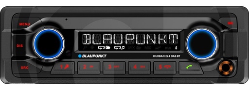 [AMAT3-159247] Blaupunkt Radio DURBAN 224 DAB BT - Heavy Duty Line, 24 V, Bluetooth, DAB+, USB, AUX-IN/MIC