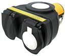 ERICH JAEGER Piesa pentru adaptor - • de la mufa 15P/24V (ISO 12098) • la 2x priză 7P/24V (ISO 1185 + ISO 3731)