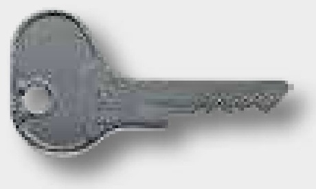 [AMAT3-160128] Cheie de rezerva - acoperit cu plastic, albastru