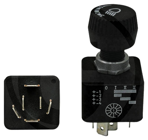[AMAT3-160220] Comutator rotativ - Buton negru