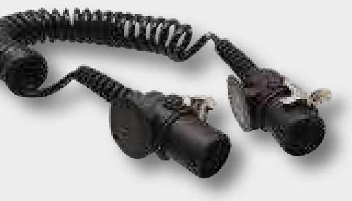 [AMAT3-160254] Bobina elicoidala - Cablu spiralat ELB „Super - Flex” (5 pini)