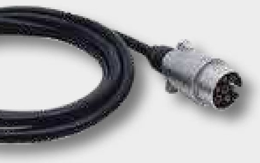 [AMAT3-160264] Cablu de conectare 7 pini (6 x1 / 1 x 1,5 mm²), cu 2 stechere, plastic, 12 V