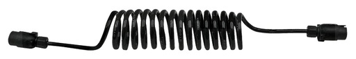 [AMAT3-160278] Bobina elicoidala 7 pini (6 x 1 / 1 x 1,5 mm²), cu 2 stechere 70 / 7, plastic, 12 V; 44+/-5 spire, Ø aprox. 38+/-5 mm, l