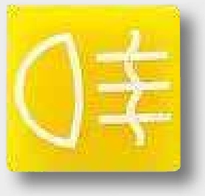 [AMAT3-161364] Lampa de control - galben