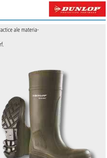 [AMAT3-162711] Dunlop Cizme de siguranță PU Purofort Professio - "Purofort Professional Full Safety"