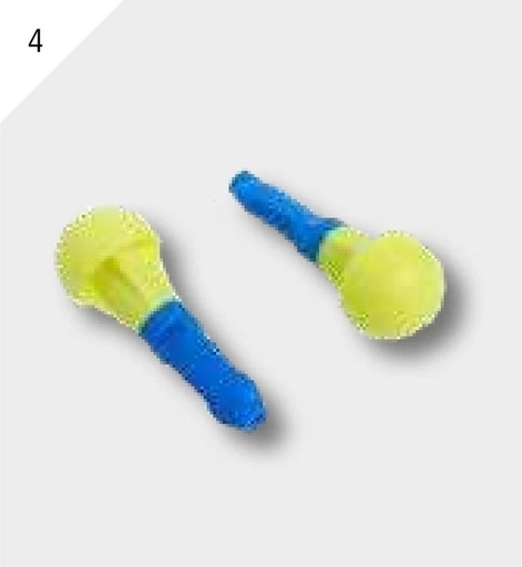 [AMAT3-162748] 3M Dopuri pentru urechi 3M E-A-R Push-EX010 - Poly bag, SNR-valoare 38 dB, fara snur