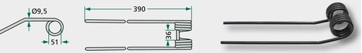 [AMAT3-163706] Gheare elastice, U.V. 10 - U.V. 10