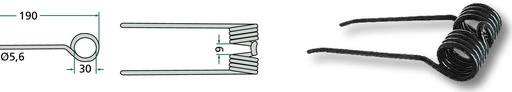 [AMAT3-163777] Set de 10 dinți pentru pick-up - U.V. 10