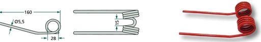 [AMAT3-163780] Set de 10 dinți pentru pick-up - U.V. 10