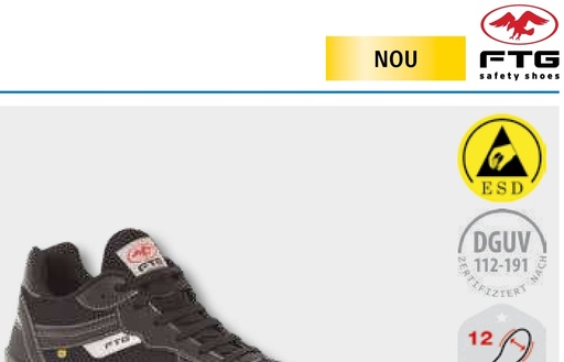 [AMAT3-162629] FTG Pantof de siguranță S1P ESD SRC Judo Pantofi de siguranță