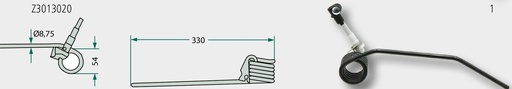 [AMAT3-163982] Gheara elastica 320 mm