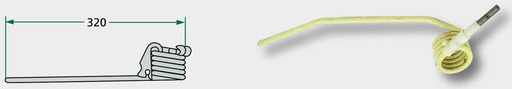 [AMAT3-163983] Gheara elastica 320 mm