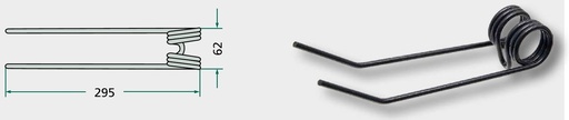 [AMAT3-164003] Gheara elastica 295 mm