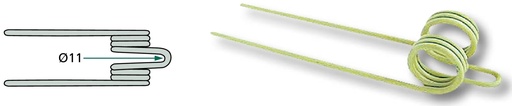 [AMAT3-164023] Gheare elastice 296 mm