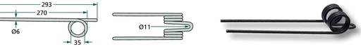 [AMAT3-164024] Gheare elastice 293 mm