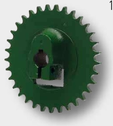 [AMAT3-164079] Pinion de lant - 14 dinți, Ø interior 35 mm, arbore de alimentare superior
