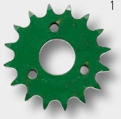 [AMAT3-164098] Pinion lanț - Variator suflanta, 16 dinti