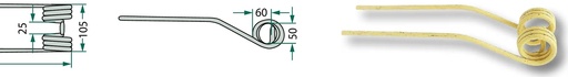 [AMAT3-163473] Gheare elastice - (galben)