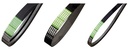 Optibelt Set curele - set = 2 buc.