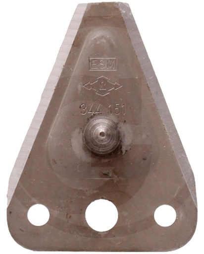 [AMAT3-164449] ESM Lama simpla - Einfachklinge glatt mit Pilz / 3-Loch / 20 Stück