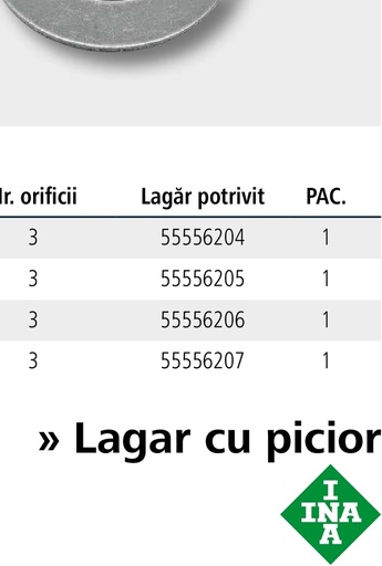 [AMAT3-165761] FAG Unitate carcasa-lagar cu picior - cu picior lung