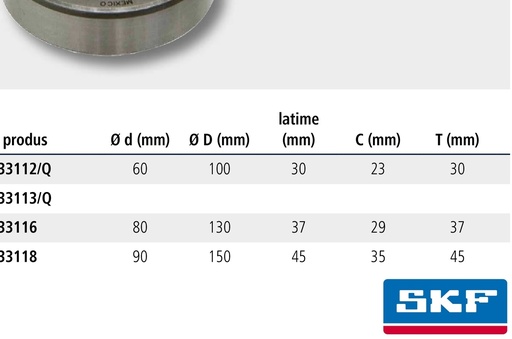 [AMAT3-165903] SKF Rulment cu role conice 33213 65 mm
