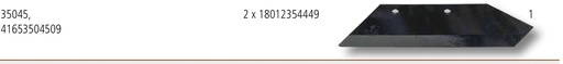 [AMAT3-166505] Brazdar spate - Stânga