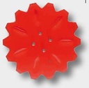 Disc - 500 mm 20", cu crestaturi cu 4 orificii de prindere