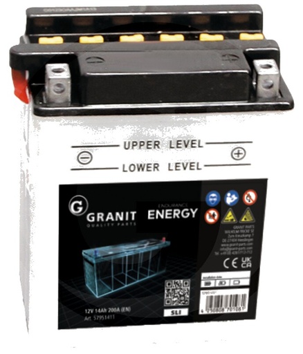 [AMAT3-170776] ENDURANCE ENERGY Baterie 12 V / 14 Ah - cu pachet acizi