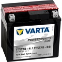 Varta Baterie POWERSPORTS AGM 12 V / 5 Ah - Baterie de pornire, încărcată uscat, cu pachet acid, fără întreținere