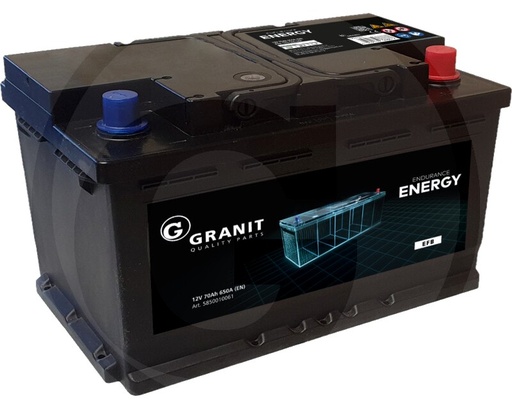 [AMAT3-170923] ENDURANCE ENERGY Baterie 12 V / 70 Ah - Baterie EFB, fără întreținere