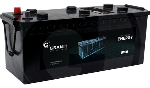 [AMAT3-170955] ENDURANCE ENERGY Baterie 12 V / 120 Ah - Baterie de pornire cu întreținere redusă, tehnologie Ca/Ca
