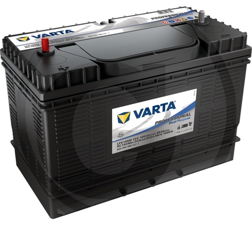 [AMAT3-171481] Varta Baterie de pornire 12 V / 105Ah - Baterie de pornire, durabilă și fără întreținere, ideală pentru utilizare sezoni