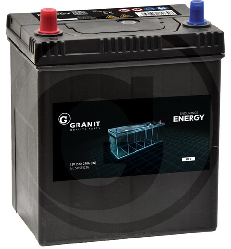 [AMAT3-170977] ENDURANCE ENERGY Baterie 12 V / 35 Ah - umpluta, preincarcata, nu necesita intretinere, tehnologie Ca/Ca
