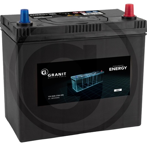 [AMAT3-170983] ENDURANCE ENERGY Baterie 12 V / 45 Ah - umpluta, preincarcata, nu necesita intretinere, tehnologie Ca/Ca