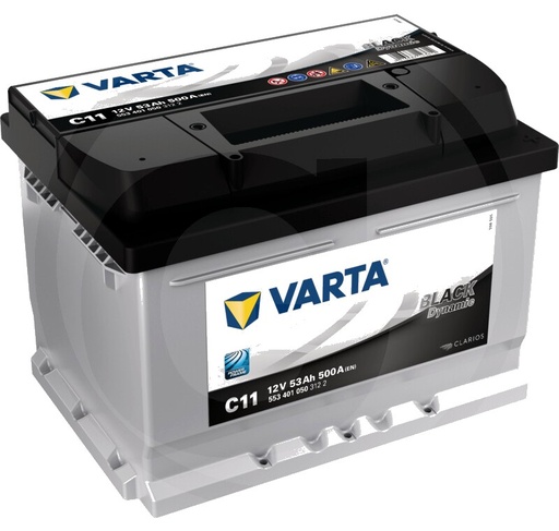 [AMAT3-171510] Varta Baterie Black Dynamic 12 V / 53 Ah - Baterie de pornire cu tehnologie Ca / Ca, umpluta si incarcata, fara intretin