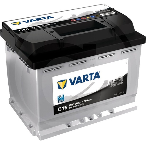 [AMAT3-171512] Varta Baterie Black Dynamic 12 V / 56 Ah - Baterie de pornire cu tehnologie Ca / Ca, umpluta si incarcata, fara intretin