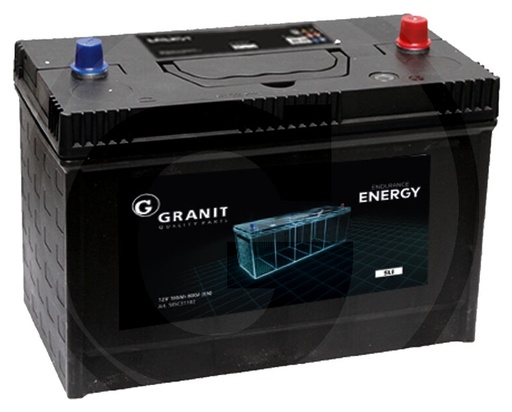 [AMAT3-171025] ENDURANCE ENERGY Baterie 12 V / 100 Ah - umpluta, preincarcata, nu necesita intretinere, tehnologie Ca/Ca
