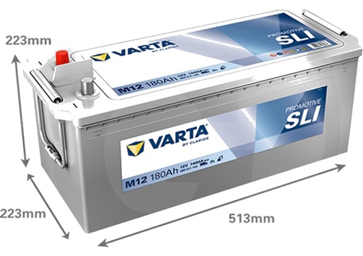 [AMAT3-171569] Varta Baterie de pornire 12V / 180Ah - ProMotive Black M12 - 12V 180Ah 1400A HD