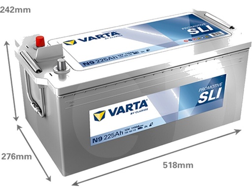 [AMAT3-171576] Varta Baterie pornire PROmotiv Silver 12V 225A - Varta ProMotive SHD 12 V