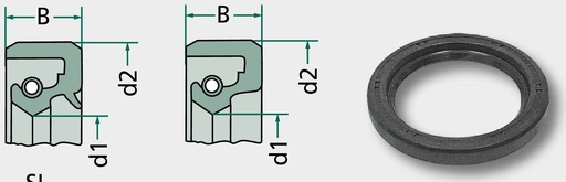 [AMAT3-171126] Simering 27 mm