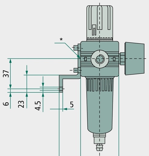 [AMAT3-173779] Filtru separator apă WH-F1-3/8-MBS G3 / 8 (2x)