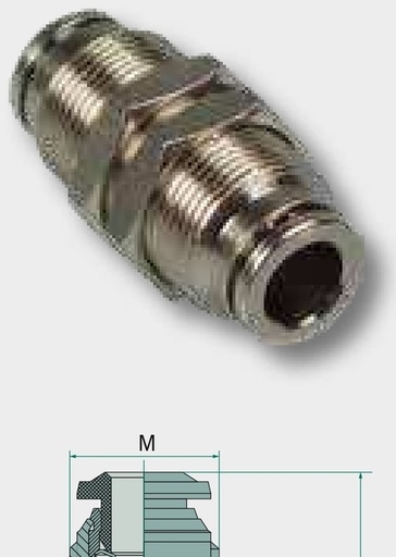 [AMAT3-172145] BK-GSV-4-MSv Racord drept, perete despartitor 7 mm